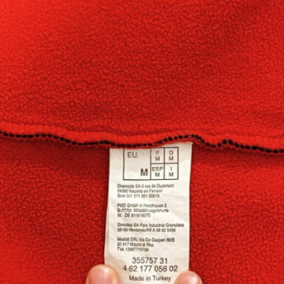 PimKie Women's Black and Red STREET DPT Zip-Up Sweater Size Medium - Picture 6 of 7